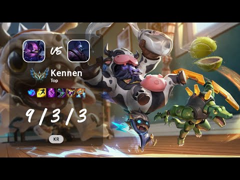 Kennen Top vs Jax - KR Challenger Patch 13.10