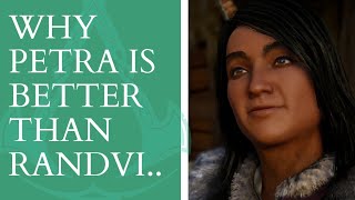Why Petra is the best romance option in Assassins Creed Valhalla, over Randvi!