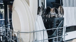 how to get rid of egg smell from dishes in dishwasher
