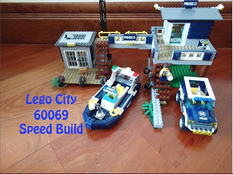 LEGO City 60069 Swamp Police Station Speed Build