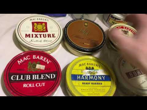 Vintage Pipe Tobacco Inventory
