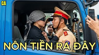 Female Officer Disguised as a Truck Driver – The Highway Raid That Shocked Public Opinion