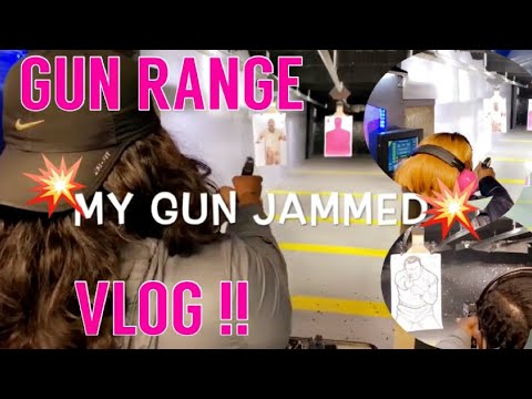 My First Time At The Gun Range Vlog