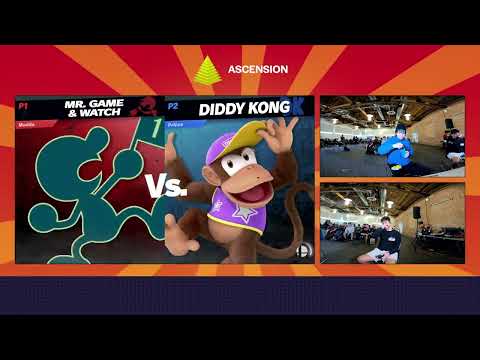 Ascension: November Winners Top 32 - YoModdaFoo (Game and Watch) vs. Sunshine (Diddy Kong)