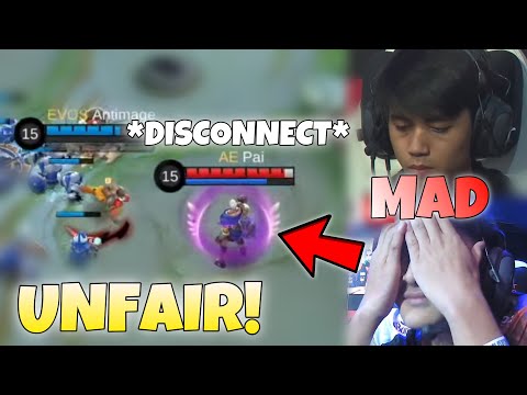 THIS MPL PLAYER DISCONNECTS DURING A TEAMFIGHT 🤯 | ALTER EGO vs EVOS LEGENDS
