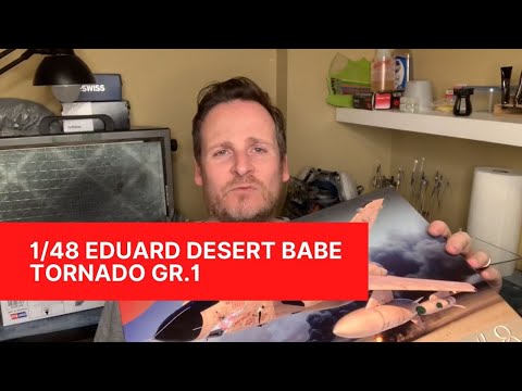 EDU11136 1:48 Eduard Tornado GR.1 Desert Babe Model Building KIT 
