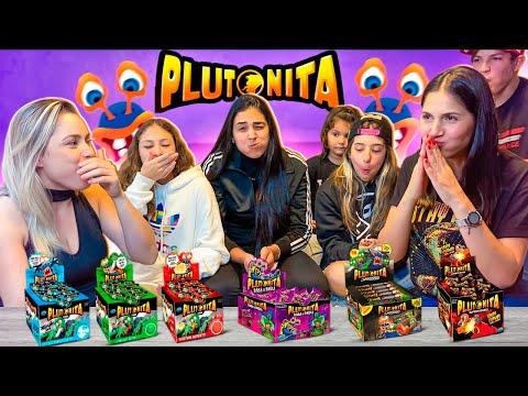 EXPERIMENTANDO CHICLETES PLUTONITA *mais ácido do mundo* 🔥