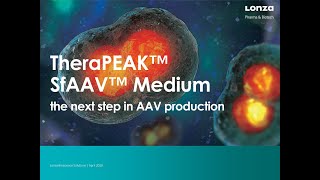 TheraPEAK™ SfAAV™ Medium – the next step in AAV production