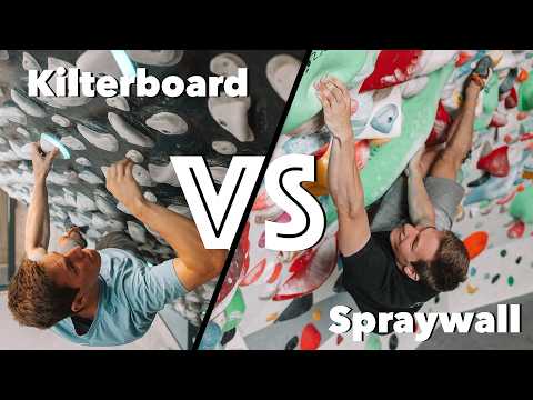 Which one is better for Training? (Kilterboard vs Spraywall)