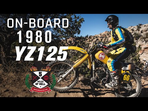 Riding a 1980 Yamaha YZ125 Dirt Bike Through 5 Miles of Hell