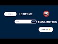 Create a "Notify Me" Button with HTML and CSS [2024]