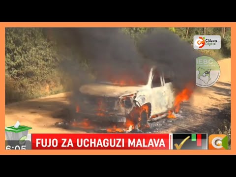Machafuko Malava | Magari ya Wamalwa na Panyako yateketezwa katika vurugu za uchaguzi