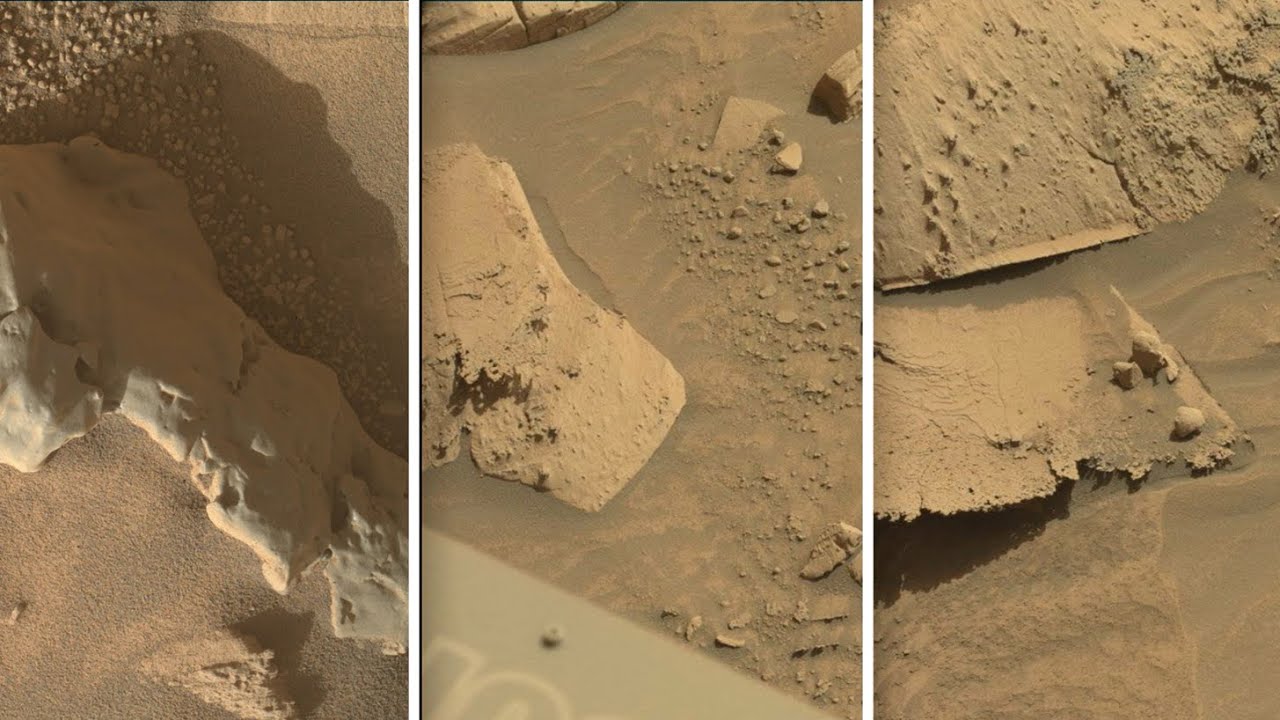 NASA Released Latest images of mars captured by curiosity rover on sol 4444 #curiosity #mars
