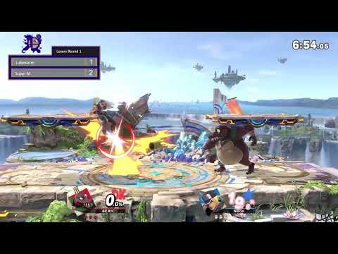Lukewarm (King K. Rool) vs Super M (Terry) - Losers Round 1 - LA NeXus