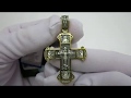 Відео огляд Срібний хрестик вкх107