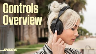 Video thumbnail for Bose Noise Cancelling Headphones 700 – Controls Overview by Bose Product Support