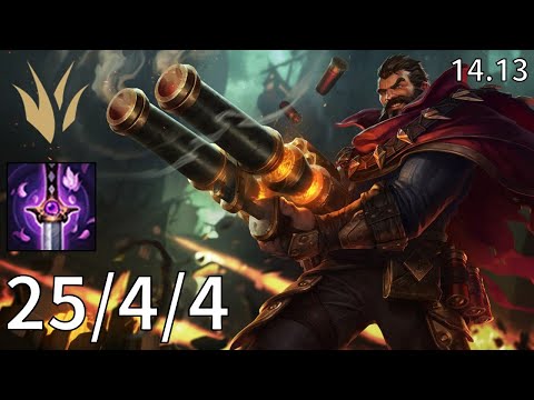 Graves Jungle vs Nunu & Willump - EUW Master | Patch 14.13