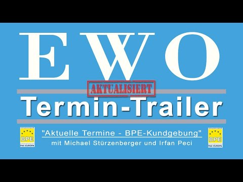 ❗Änderung - Hagen❗ Aktuelle Termine der BPE-Deutschland-Tour mit Michael Stürzenberger