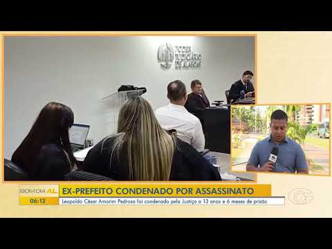 Ex-prefeito de Maribondo é condenado por homicídio - 27/11/2025