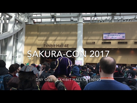 Sakura-Con 2017 - Exhibit Hall Opening