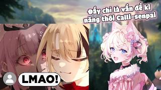 Gigi "nói" rằng Calli bị ông Vấn...!【Hololive Vietsub】