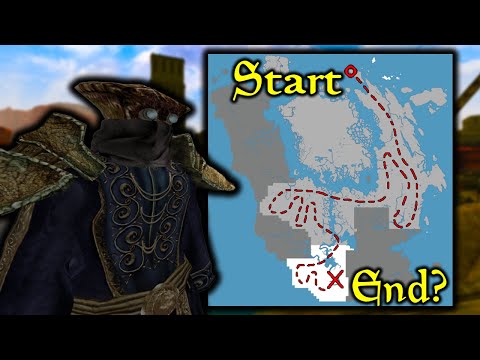Walking Across Morrowind on Foot