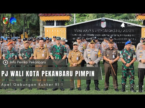 Pj Wali Kota Pekanbaru Pimpin Apel Gabungan Kunker RI 1