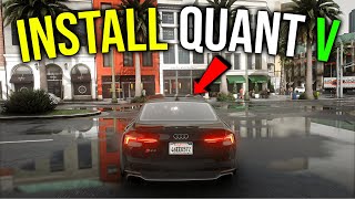 How to Install QuantV Graphics Mod in GTA 5 2025 🔥 | Ultra Realistic Graphics Setup EASY!