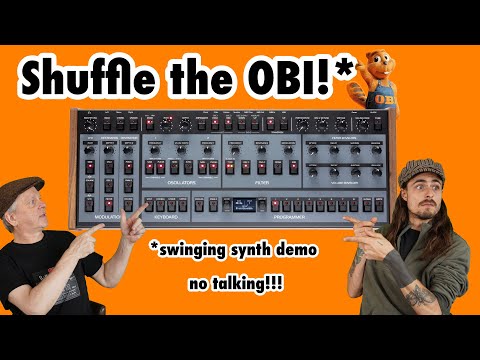 Oberheim OB-X8 Desktop: Electro Shuffle Demo - no talking!