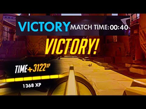 *WORLD RECORD* Fastest Win EVER..!! - Overwatch Pro + Funny Moments #50