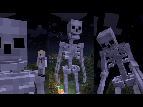 SCP-2863, Starving Skeletons, Minecraft Mod (Showcase 1.20.1)