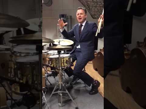 Joe Farnsworth Drum Clinic at Musik und Kunst Pt 2 in Vienna, Austria