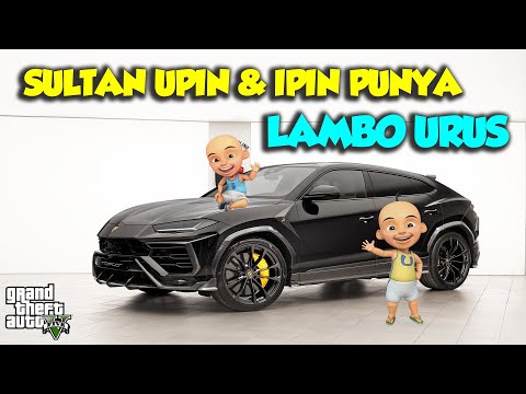 Lamborghini URUS Sultan Upin Ipin Trek Trekan di JALAN  - GTA V Sultan Upin ipin Terbaru