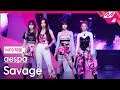 MPD직캠 에스파 직캠 8K Savage Aespa FanCam MCOUNTDOWN 2021 10 14