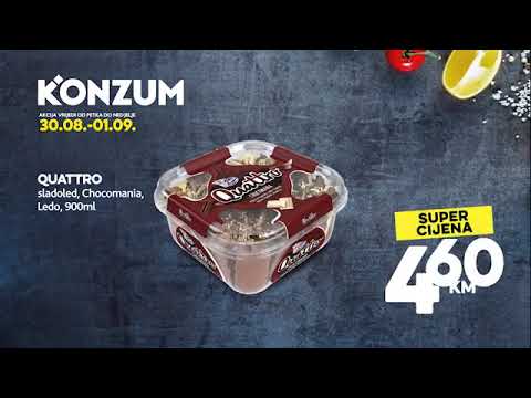 Konzum BiH vikend akcija od 30.08.-01.09.2019.