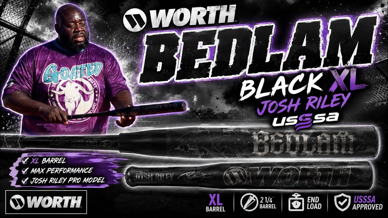 Worth Bedlam Black JR