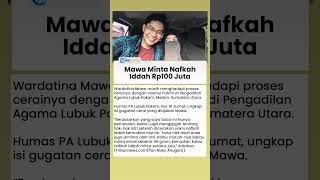 Gugat Cerai Insanul Fahmi, Isi Gugatan Diungkap Humas PA, Mawa Disebut Minta Nafkah Iddah Rp100 Juta