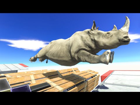 Only Fast Runners with Luck Will Escape from Hammer - Animal Revolt Battle Simulator