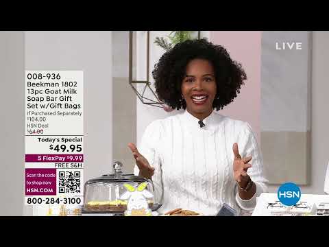 HSN | Beekman 1802 Holiday Gifts - All On Free Shipping 10.11.2023 - 02 PM