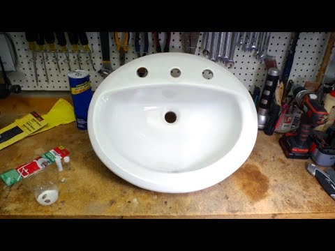 How to Fix a Chipped Sink