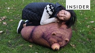 Bear Beanbag is Perfect for Hibernating
