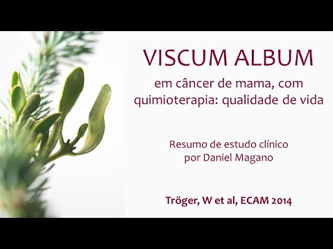 Miniatura: Viscum album estudo clínico Tröger 2014 (parte 2)
