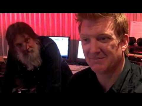 Them Crooked Vultures - Behind the scenes (BBC Session)