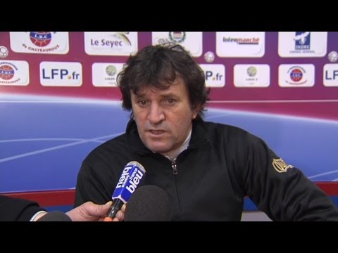 Conférence de presse Châteauroux - FC Istres (2-0) / 2012-13