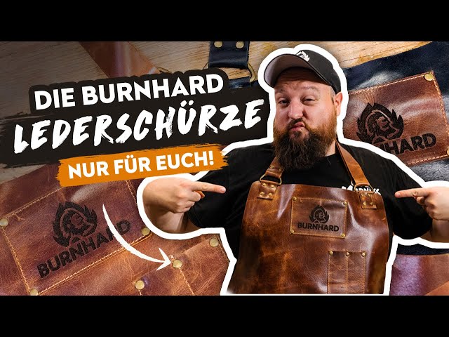 Video teaser for Die Burnhard Lederschürze | BBQ MADNESS Grillschürze