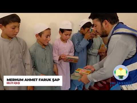 Merhum Ahmet Faruk Şap Külliyesi Açılışı / Su Kuyusu - Şadırvan ve Medrese