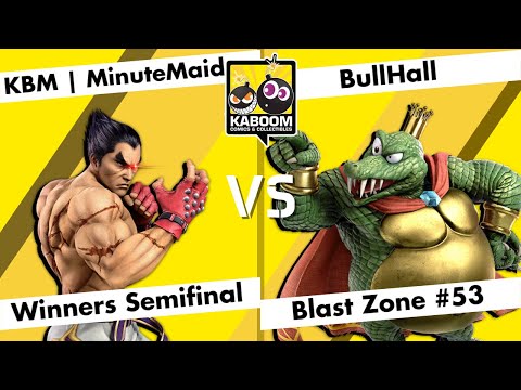 KBM | MinuteMaid (Kazuya) vs BullHall (King K. Rool, Ridley) - WSF - Blast Zone #53