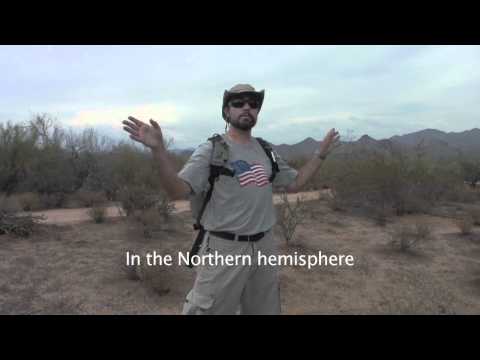 How to find north with a watch