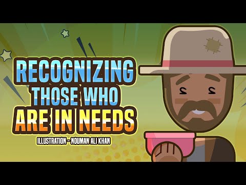 Recognizing those who are in need