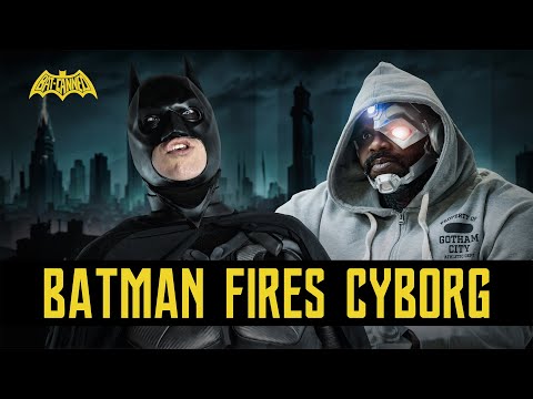 BATMAN FIRES CYBORG | BAT-CANNED